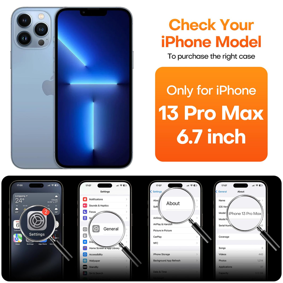 Light Blue Silicone Case with Glass Screen Protectors A8567