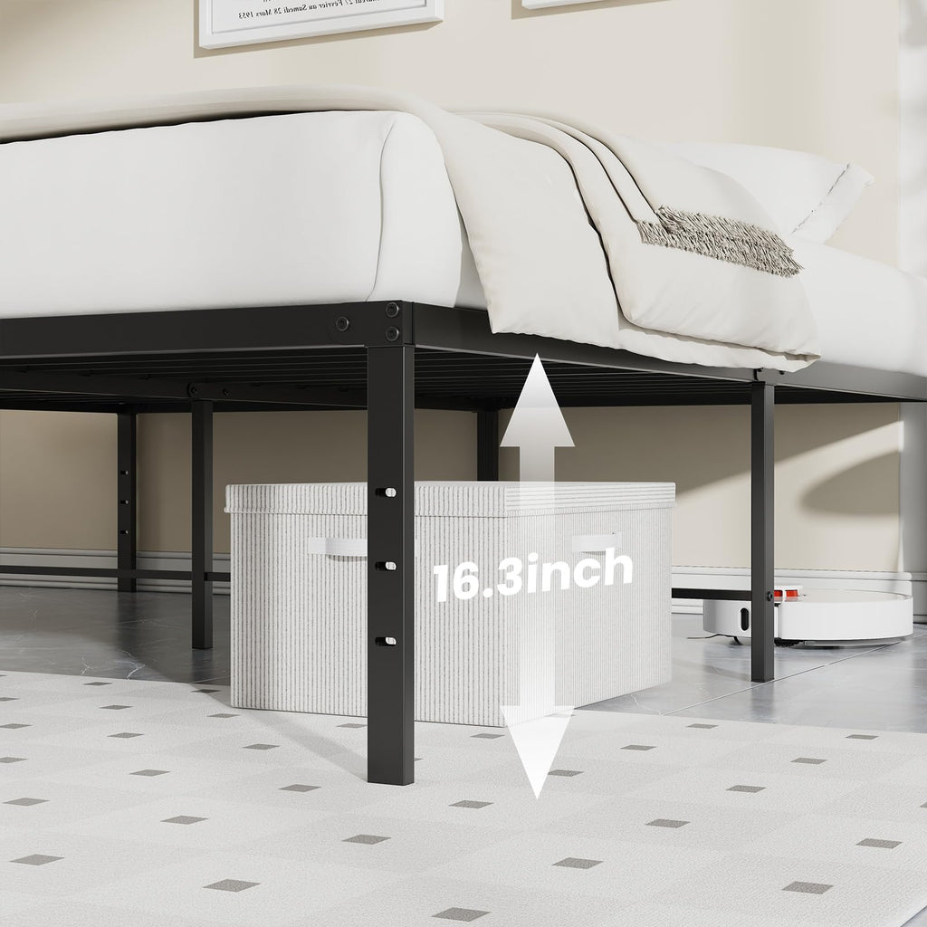 18" Heavy Duty Metal Queen Bed Frame Z9939