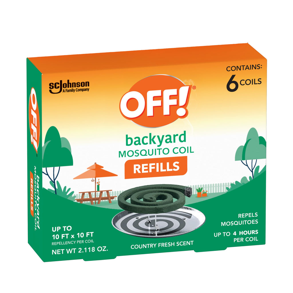 Mosquito Repellent Coil Refills 6 Count X271