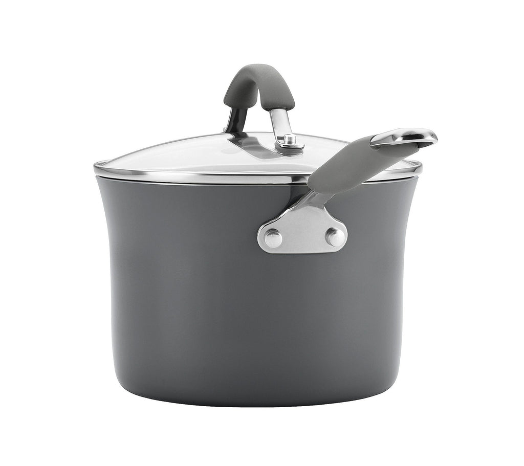 Sea Salt Gray 12-Piece Nonstick Cookware Set S1113