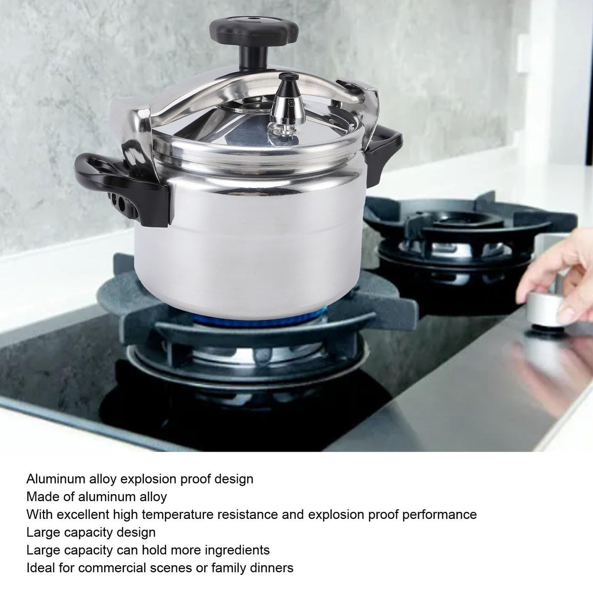 Stainless Steel 4L Pressure Cooker K662