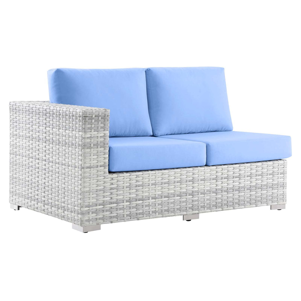 Rattan Wicker Loveseat Sofa D990745