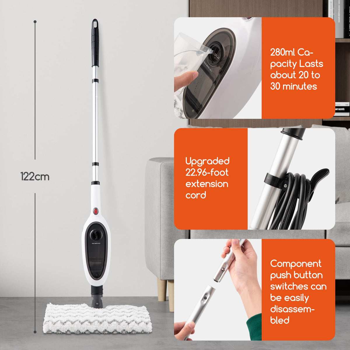 10-in-1 Steam Mop R9117