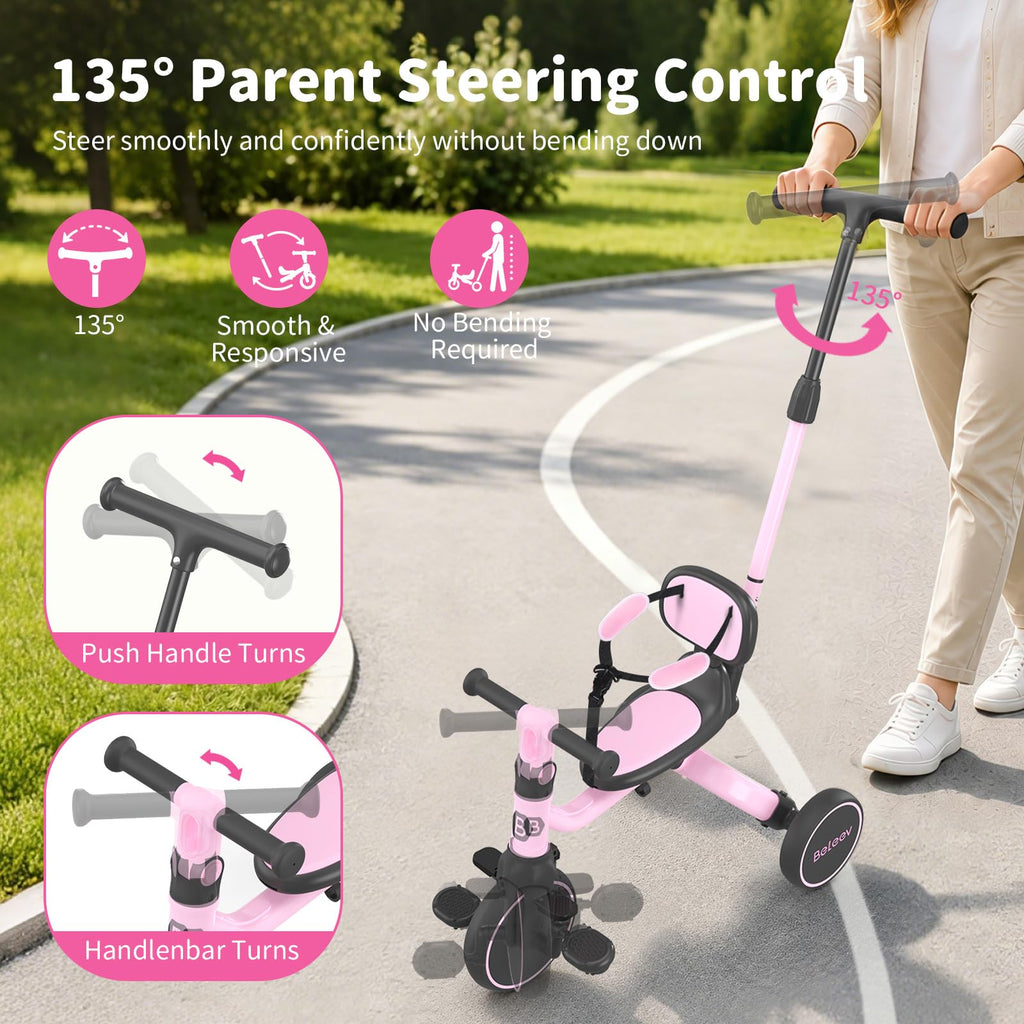 5 in 1 Toddler Tricycle & Balance Bike M111472