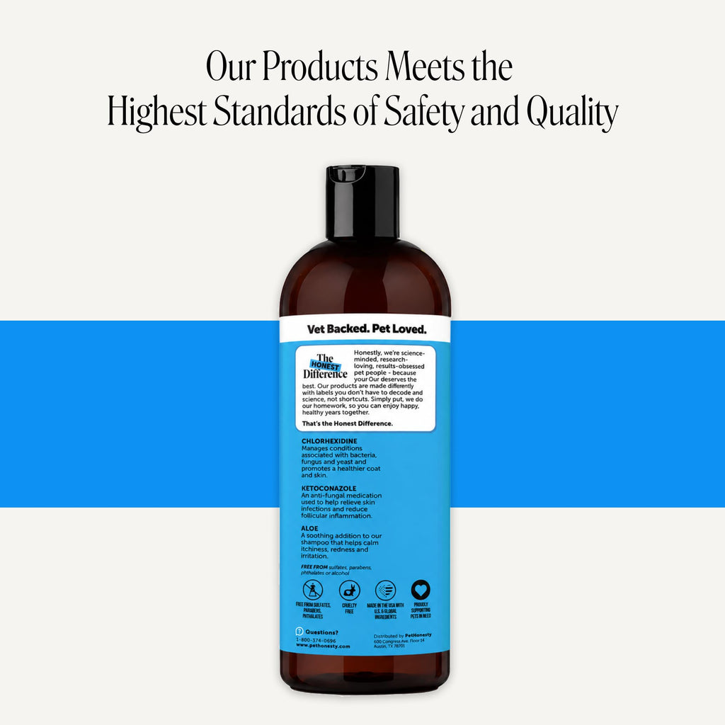 Chlorhexidine Dog Shampoo 16oz V429