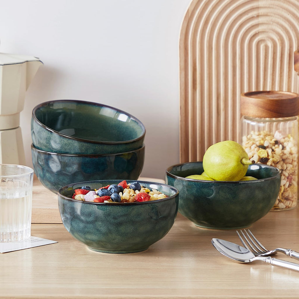 Ceramic Green Bowls Set of 4 S24441