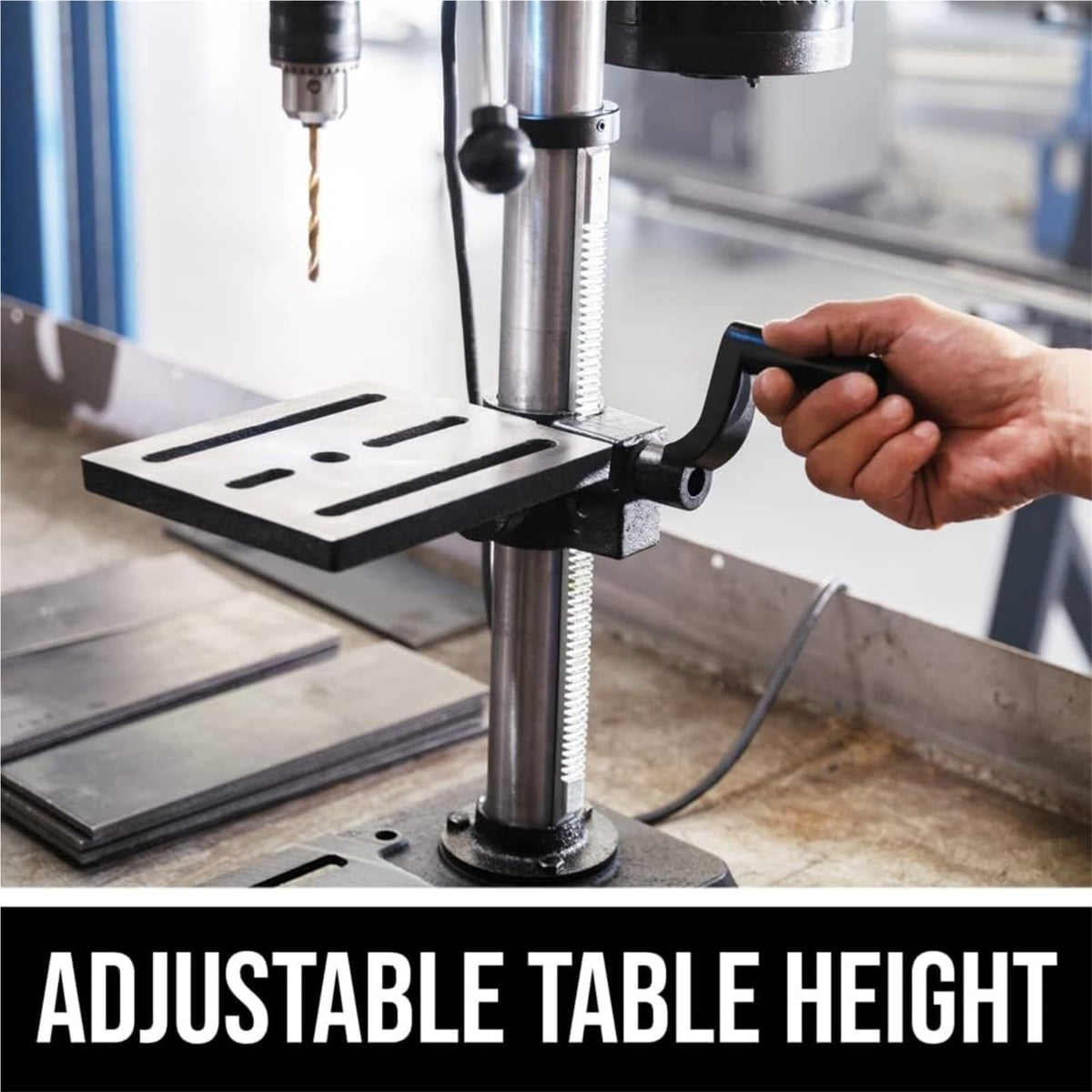 10 In. 5-Speed Benchtop Drill Press Y45209