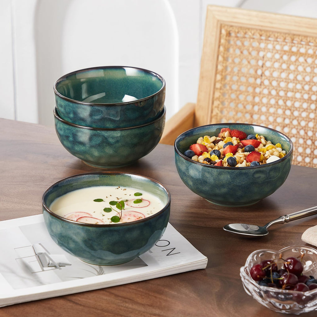 Ceramic Green Bowls Set of 4 S24441