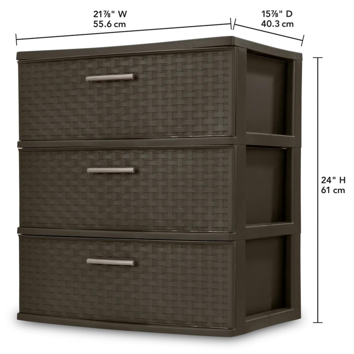 3-Drawer Storage Unit 4-Pack P547