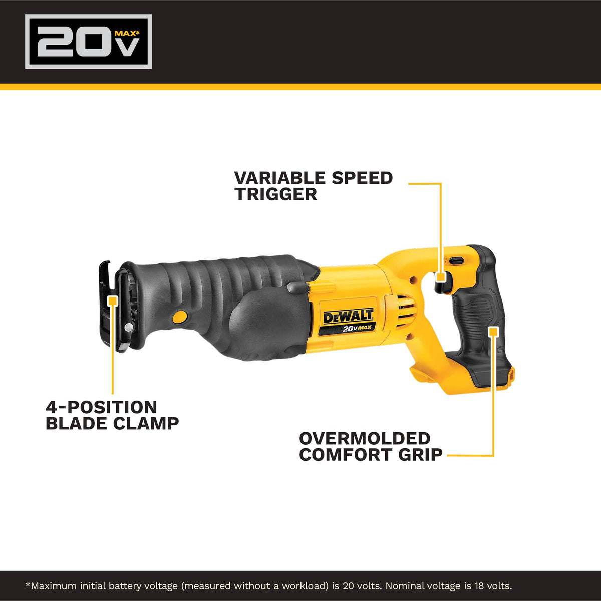 20V MAX Cordless Reciprocating Saw I673692