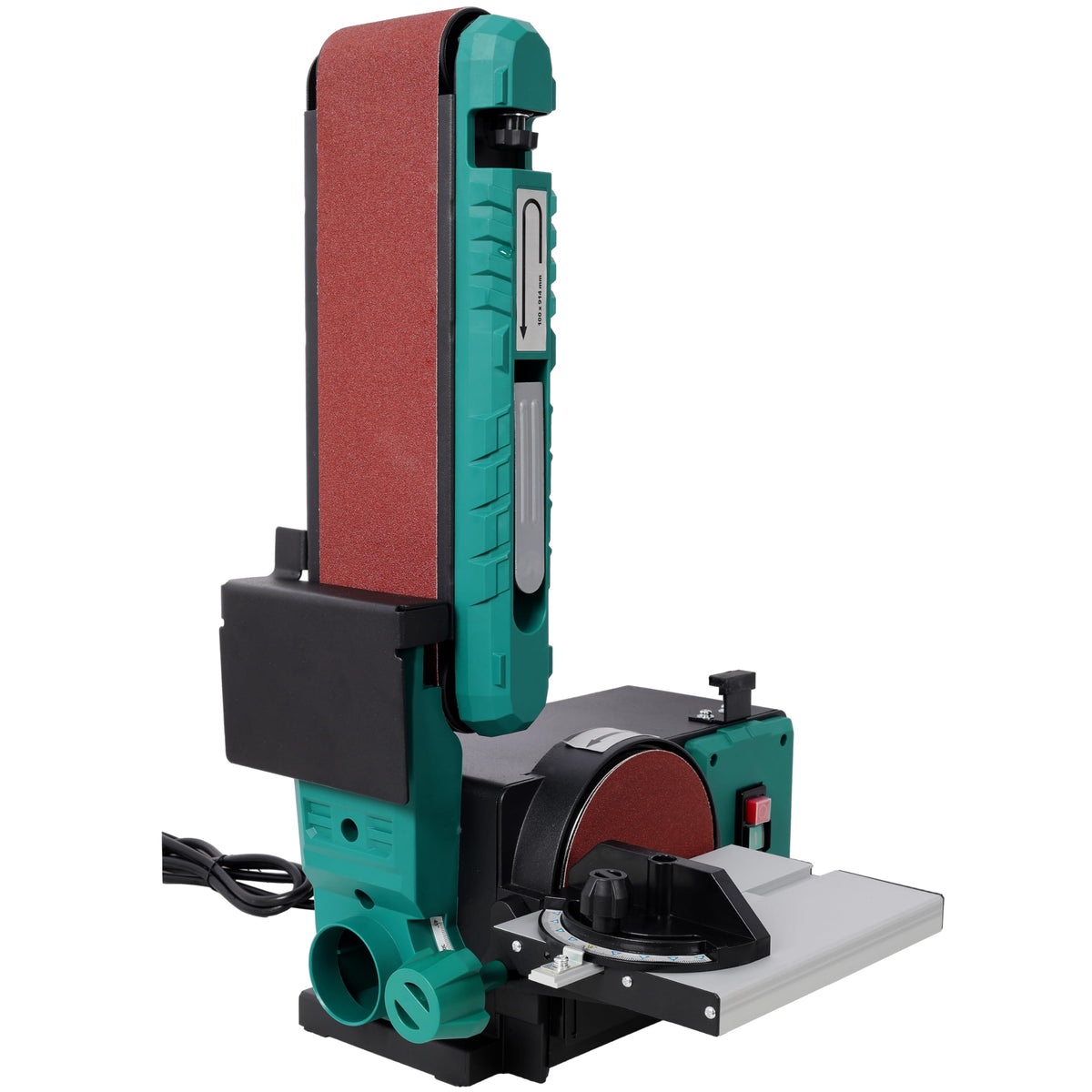 4" X 36" Belt and Disc Sander, 120V, Adjustable Tilt and Bevel Table C38796