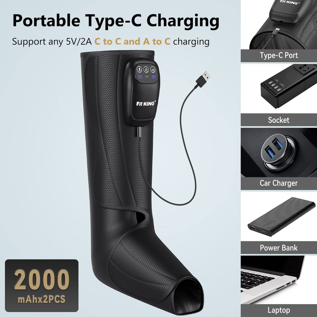Cordless Leg Compression Massager E82023