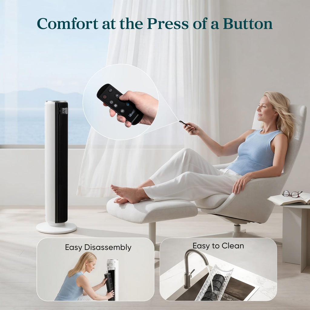Quiet Tower Fan E1420