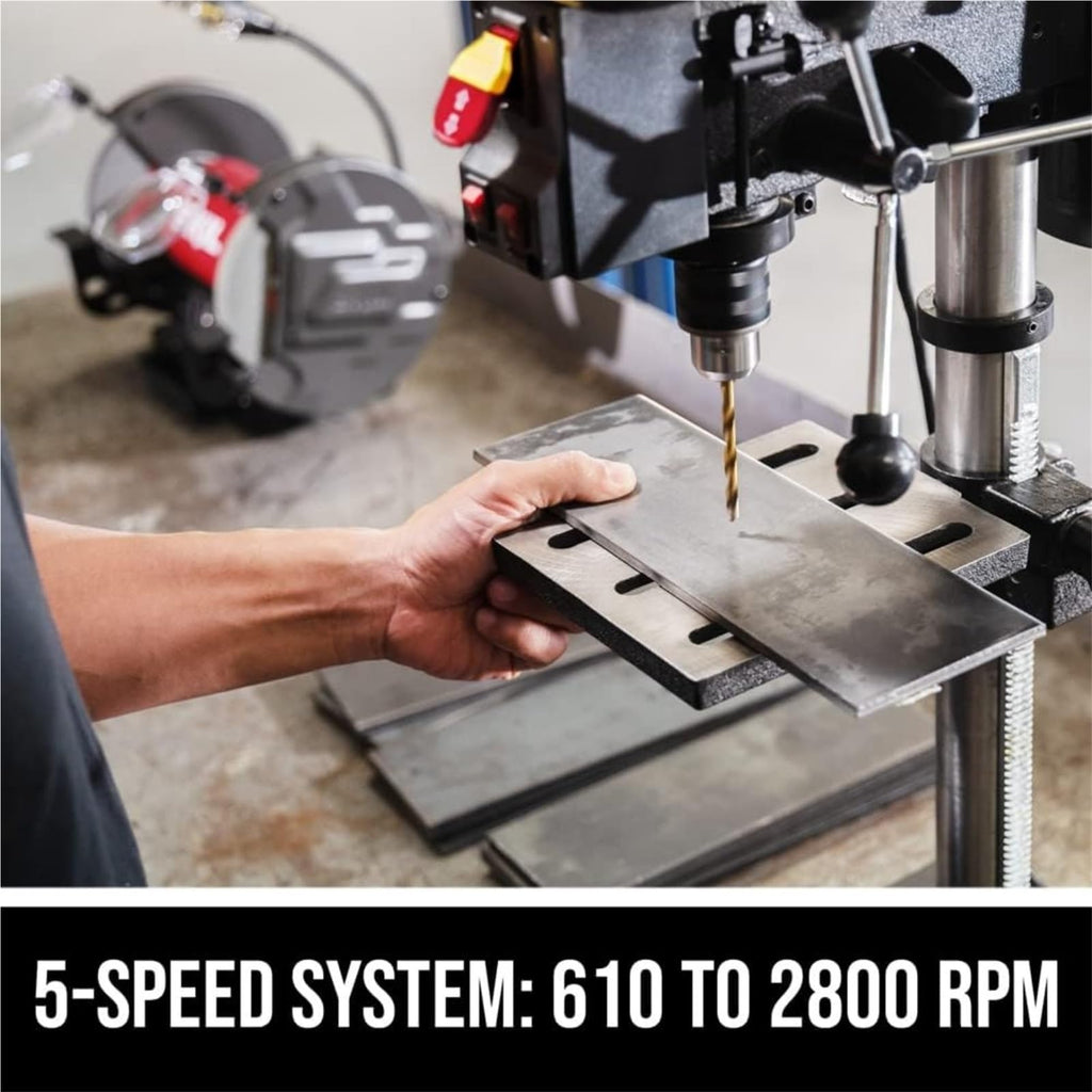10 In. 5-Speed Benchtop Drill Press Y45209