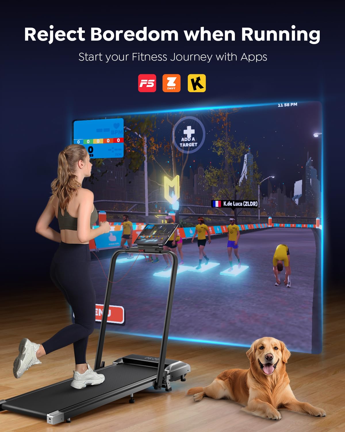 Foldable Treadmill with Incline E32428