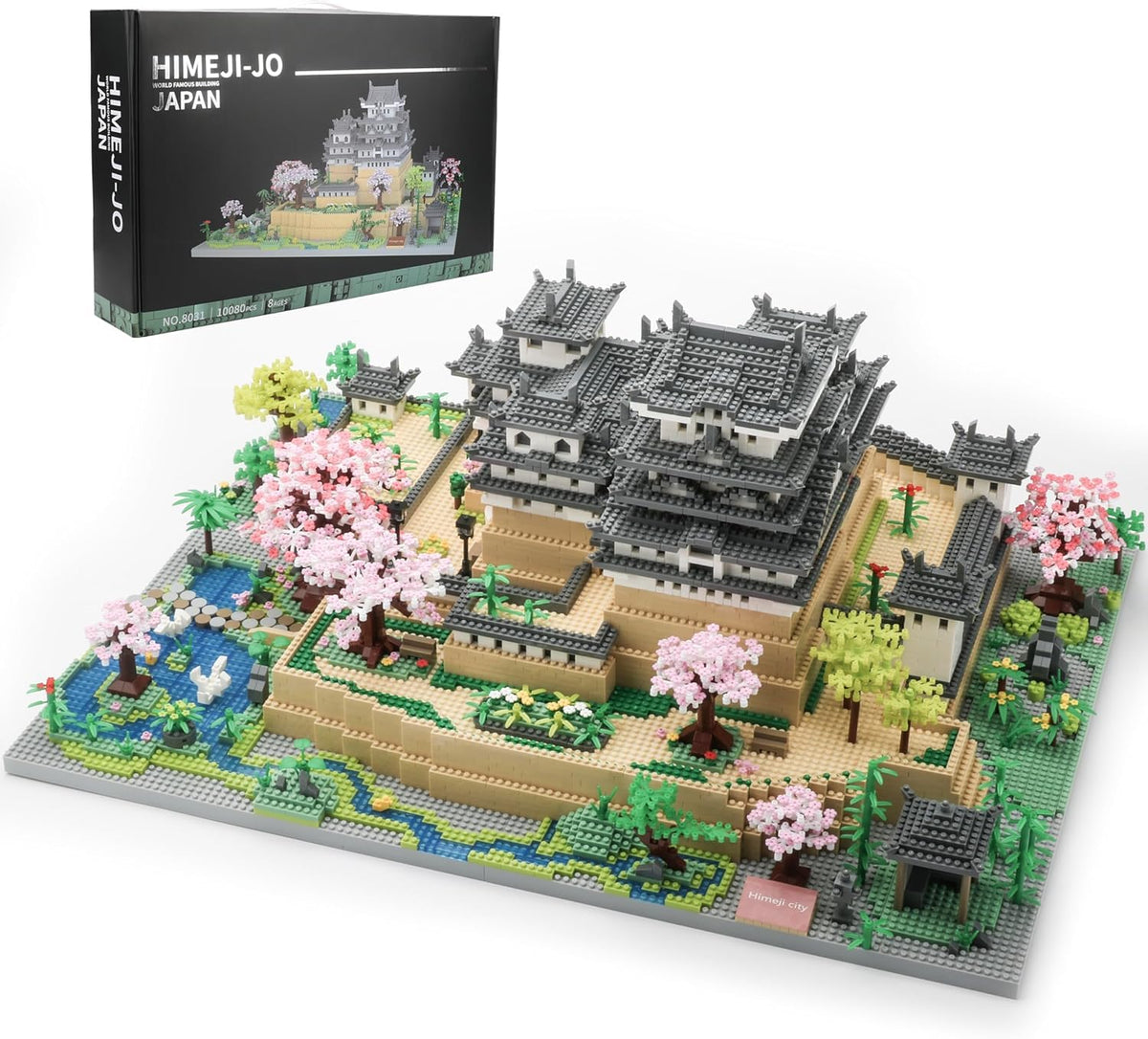 Miniature Building Blocks Model 10080 Pieces Z39760