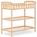 Compact Portable Pinewood Changing Table with Safety Rails Q647057