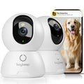 2K Indoor Security Camera 2-Pack with Night Vision T8509