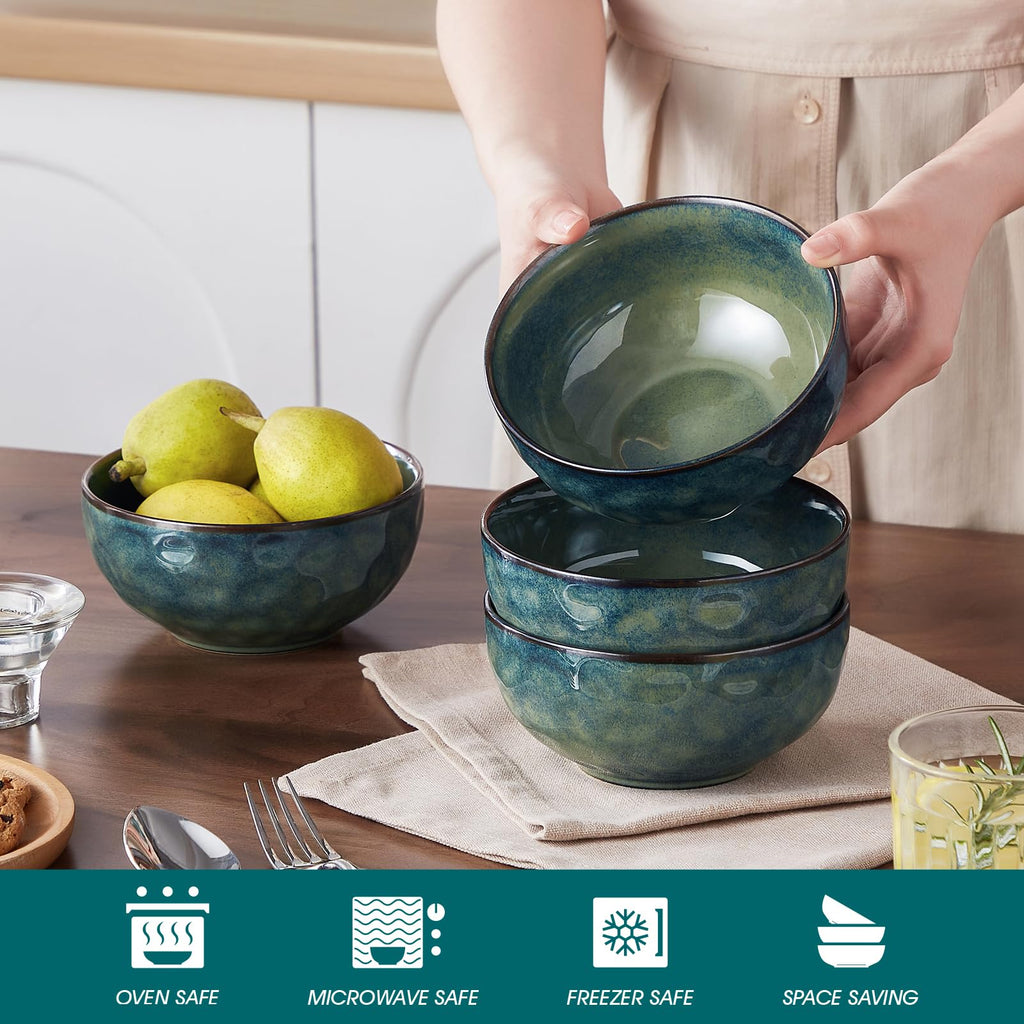 Ceramic Green Bowls Set of 4 S24441