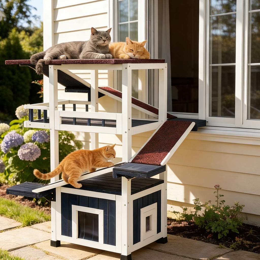 4-Tier Outdoor Cat Tree S4276