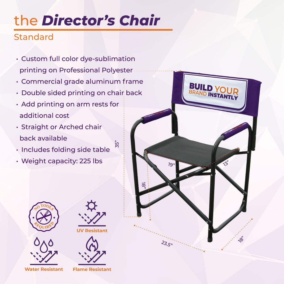 Heavy Duty Folding Chair F7676