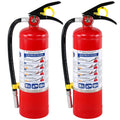 2-Pack 5 lb ABC Dry Chemical Fire Extinguishers T786