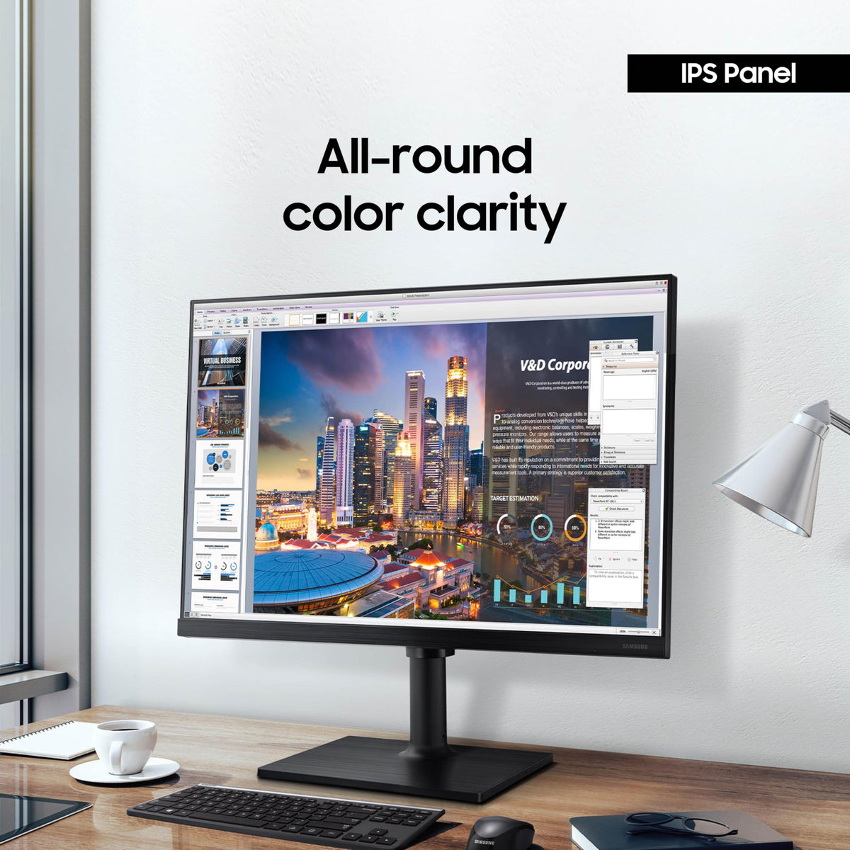 24-Inch FHD 1080p IPS Computer Monitor H737