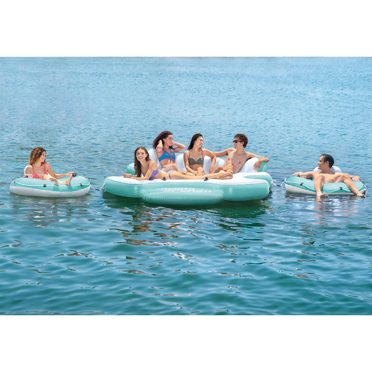 Inflatable Pool Island Raft Y56367
