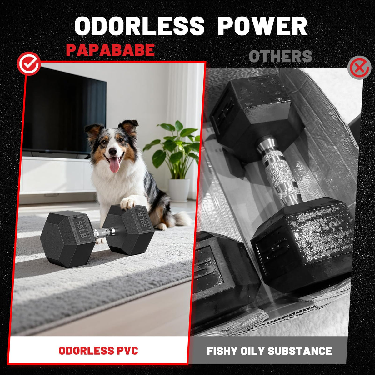 2.5-100lb Dumbbell U8199