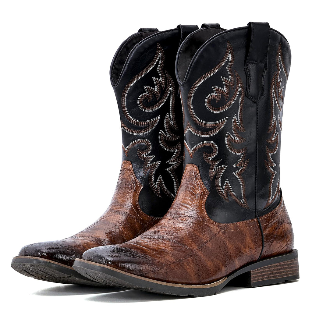 Cowboy Boots Square Toe Western Boots L9487