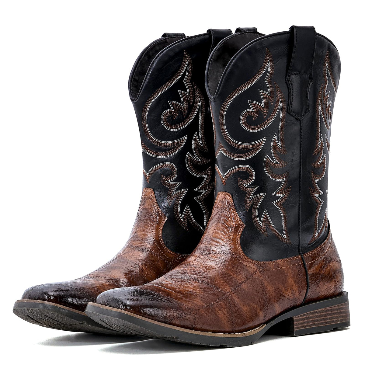 Cowboy Boots Square Toe Western Boots L9487