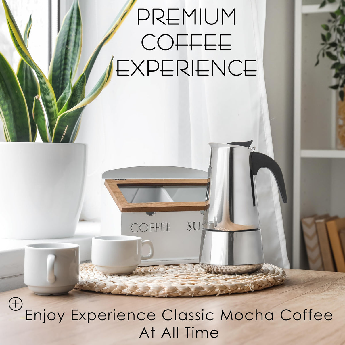 9 Cup Stainless Steel Moka Pot W397743