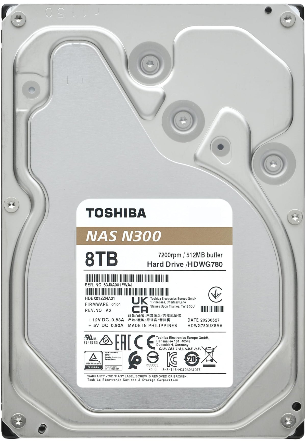 8TB NAS 3.5-Inch Internal Hard Drive T628