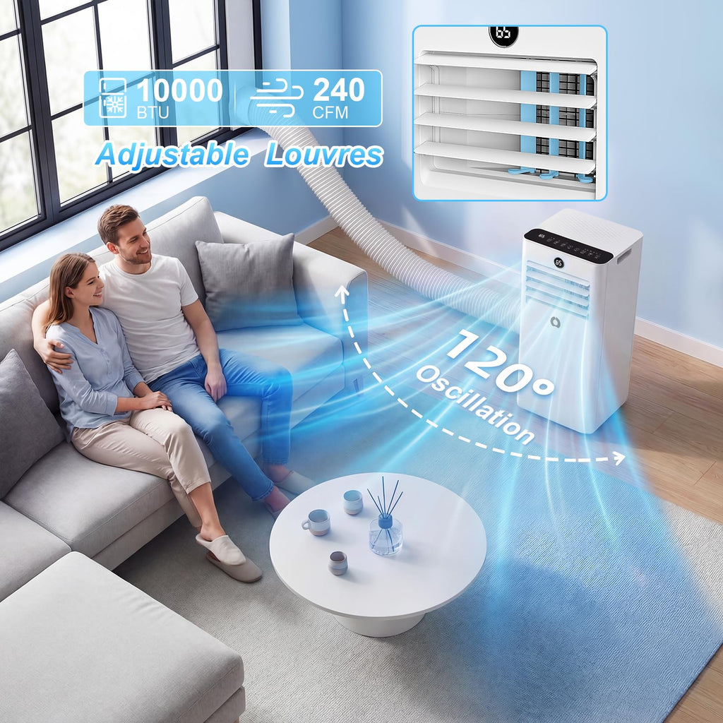 10000Btu 3 in 1 Portable Air Conditioner Q6648
