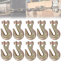 3/8" Grade 70 Clevis Grab Hooks, 10 Pack L47767