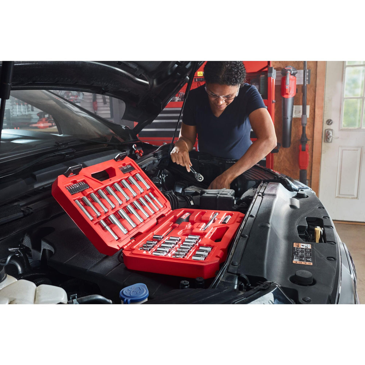 Mechanics Tool Set, 3/8 Inch Drive, 61 Piece O8800