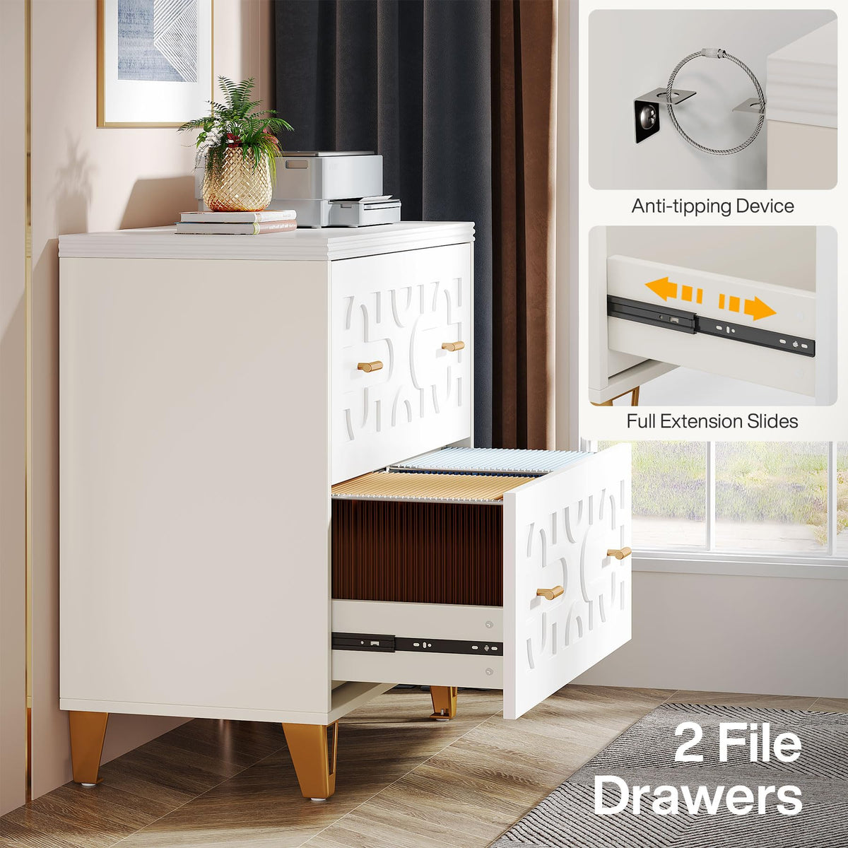 2-Drawer Lateral File Cabinet U882150