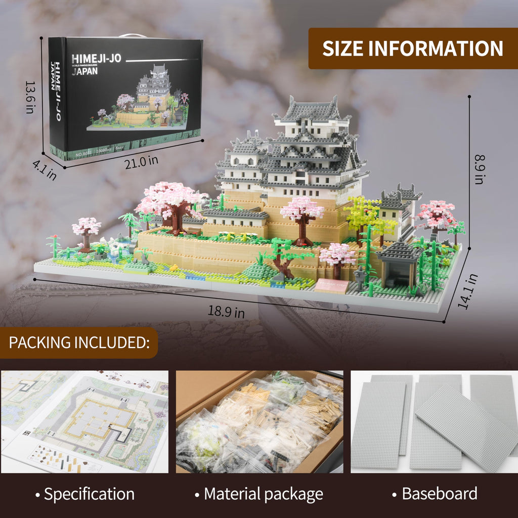 Miniature Building Blocks Model 10080 Pieces Z39760