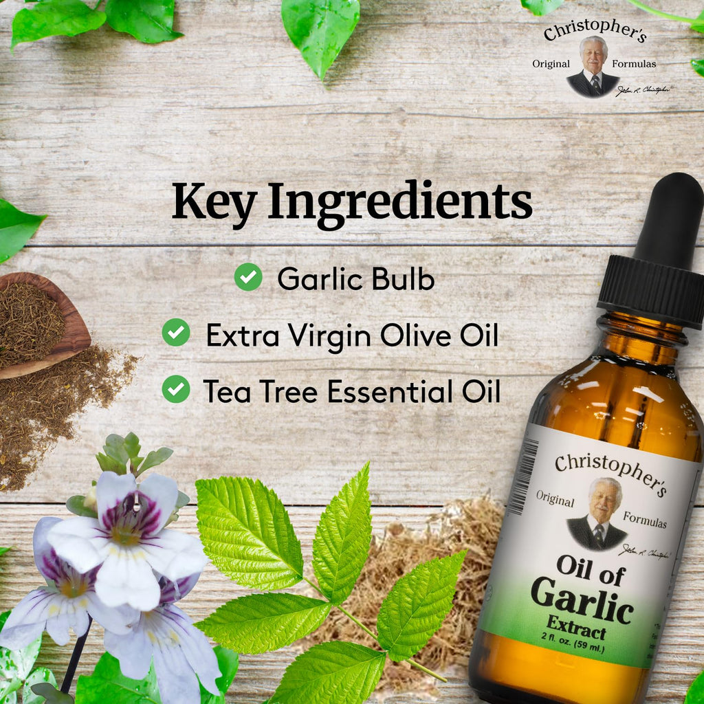 Garlic Oil Extract 2 oz Herbal Supplement M35186