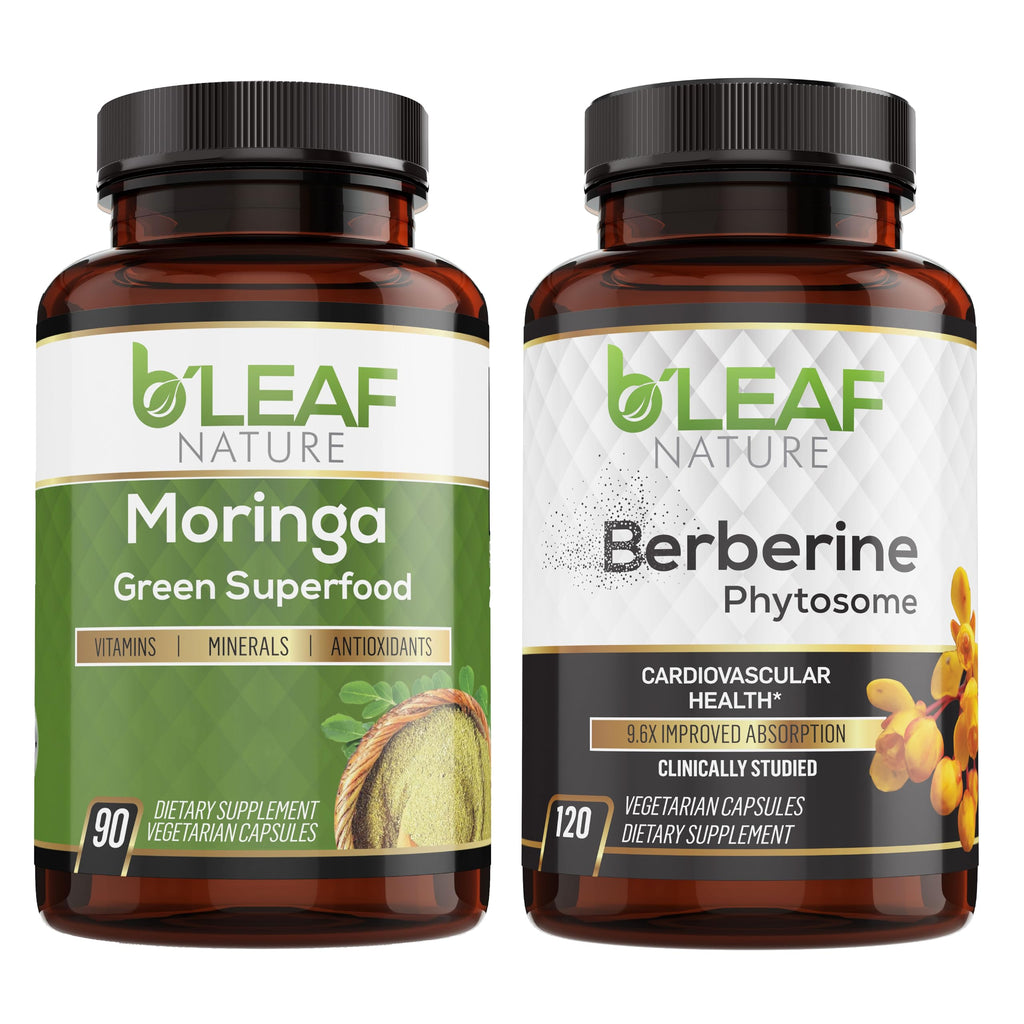 Moringa & Berberine 1100mg Capsules I94941