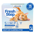Unscented Multi Cat Clumping Cat Litter, 18.5 lb T53697