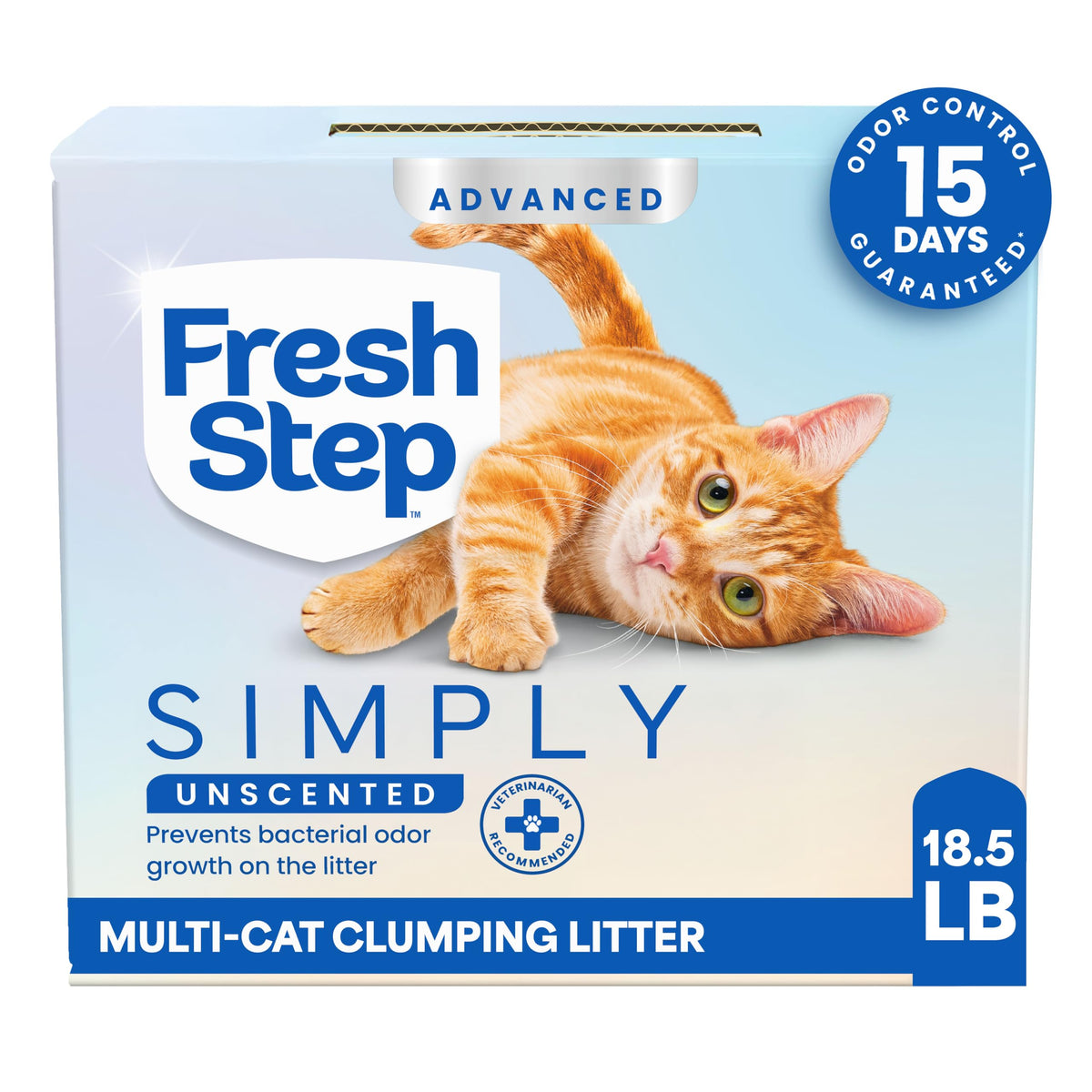 Unscented Multi Cat Clumping Cat Litter, 18.5 lb T53697