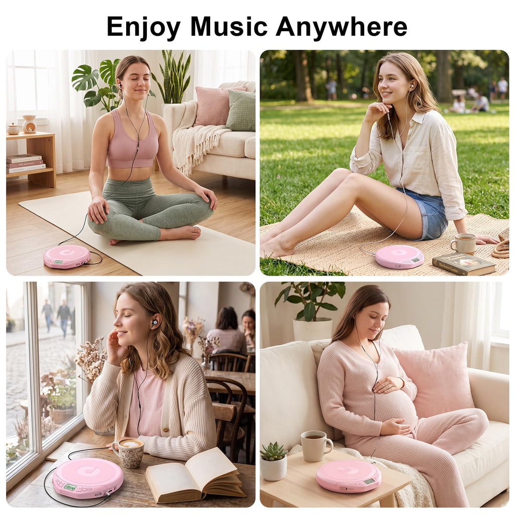 Portable CD Player with Earphones E231449