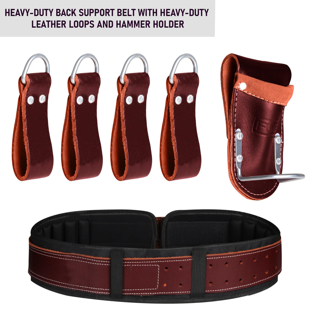 Electrician Tool Belt Combo with Back Support P7150