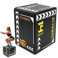 3 in 1 Foam Plyometric Jump Box, 12 14 16 Inch Soft Plyo Box C943