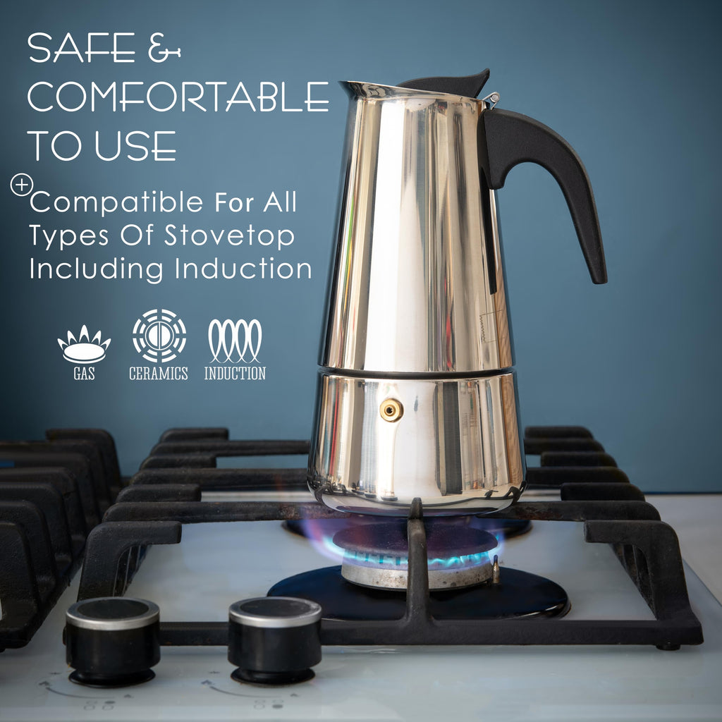 9 Cup Stainless Steel Moka Pot W397743
