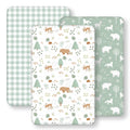 Fitted Bassinet Sheets 33”x20” 3-Pack A56283