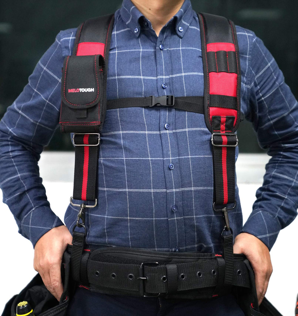 Tool Belt Suspenders with Foam Pads S661