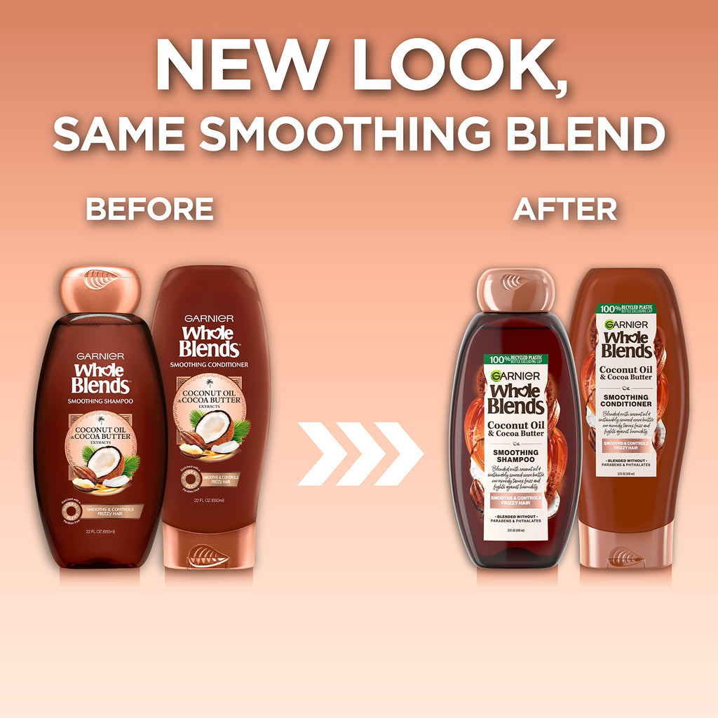 Smoothing Shampoo and Conditioner Set Coconut Oil Cocoa Butter 44 Fl Oz W82343