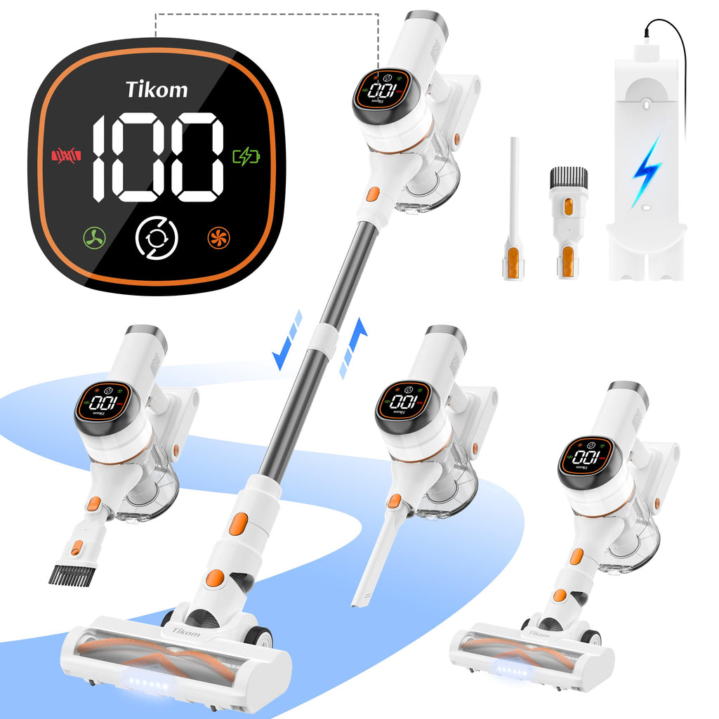 Cordless Stick Vacuum Cleaner 40000Pa Lightweight Handheld K7935